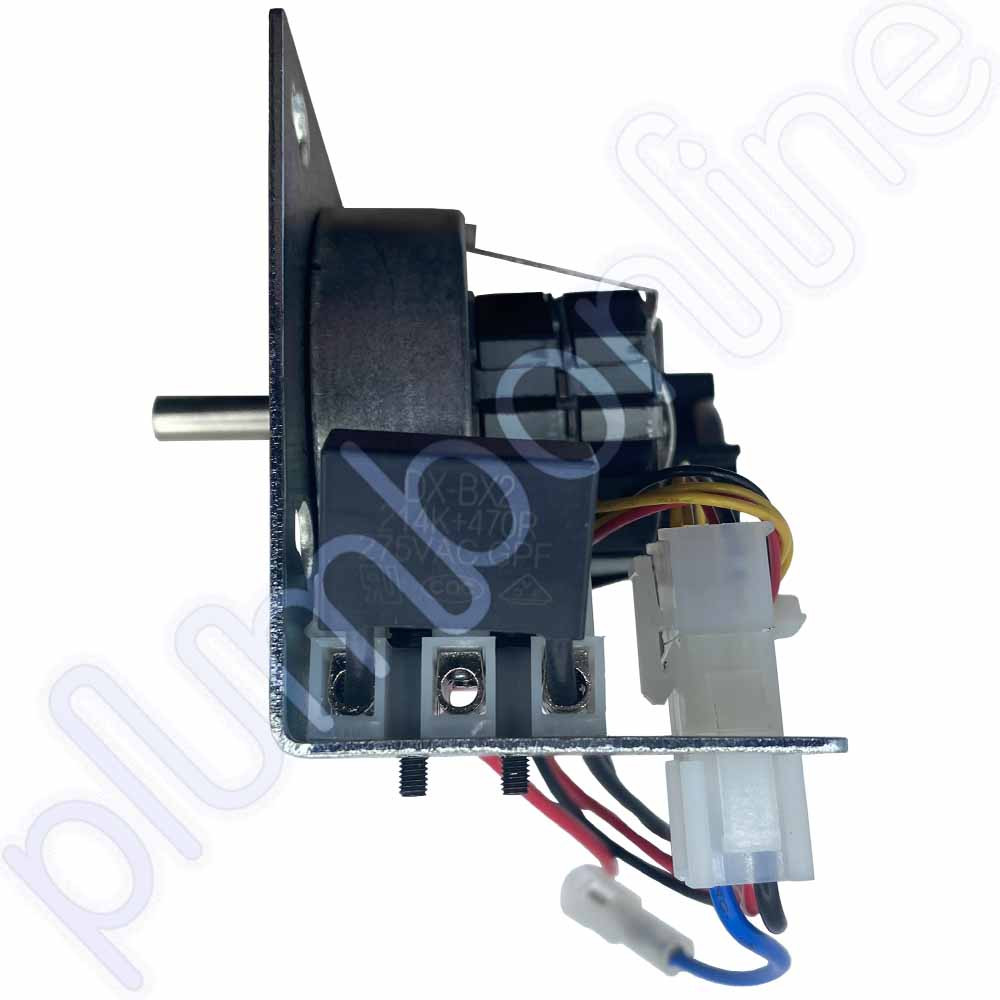 Rinnai A30 A Series Evaporative Cooler Damper Motor Assembly Microswitches & Drive Arm S5 PN. 81023973 - Side01